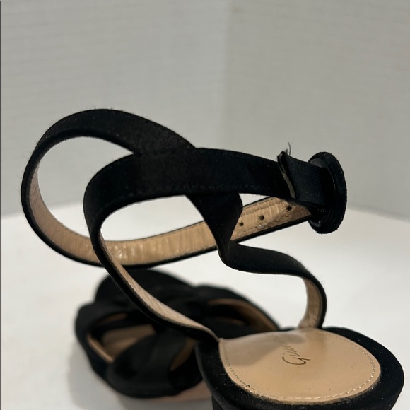 Gianvito Rossi Black Satin Heels Size 38 - Picture 12 of 12